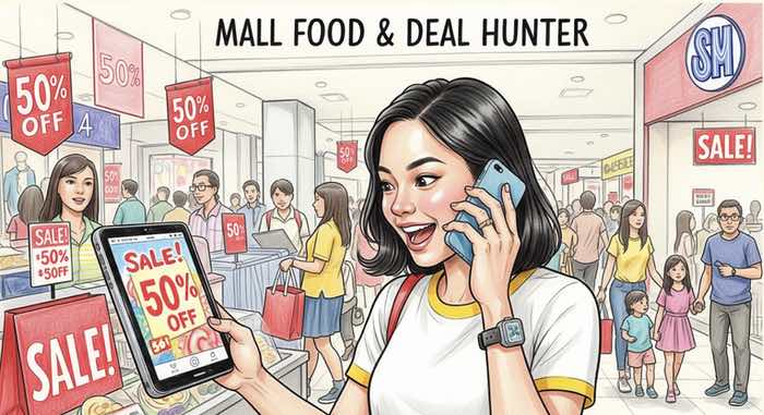 Mall deal finder