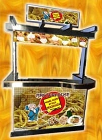 hong kong style noodles food cart