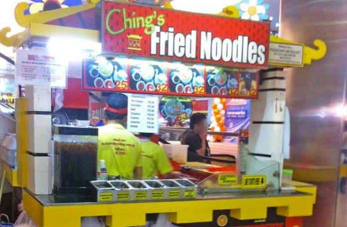 Chings fried noodles franchise