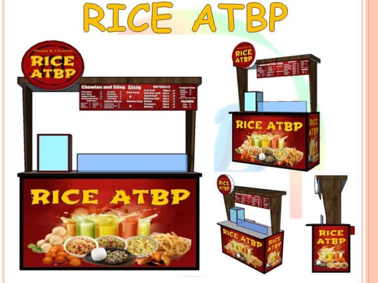 Rice Atbp Food Cart Franchise