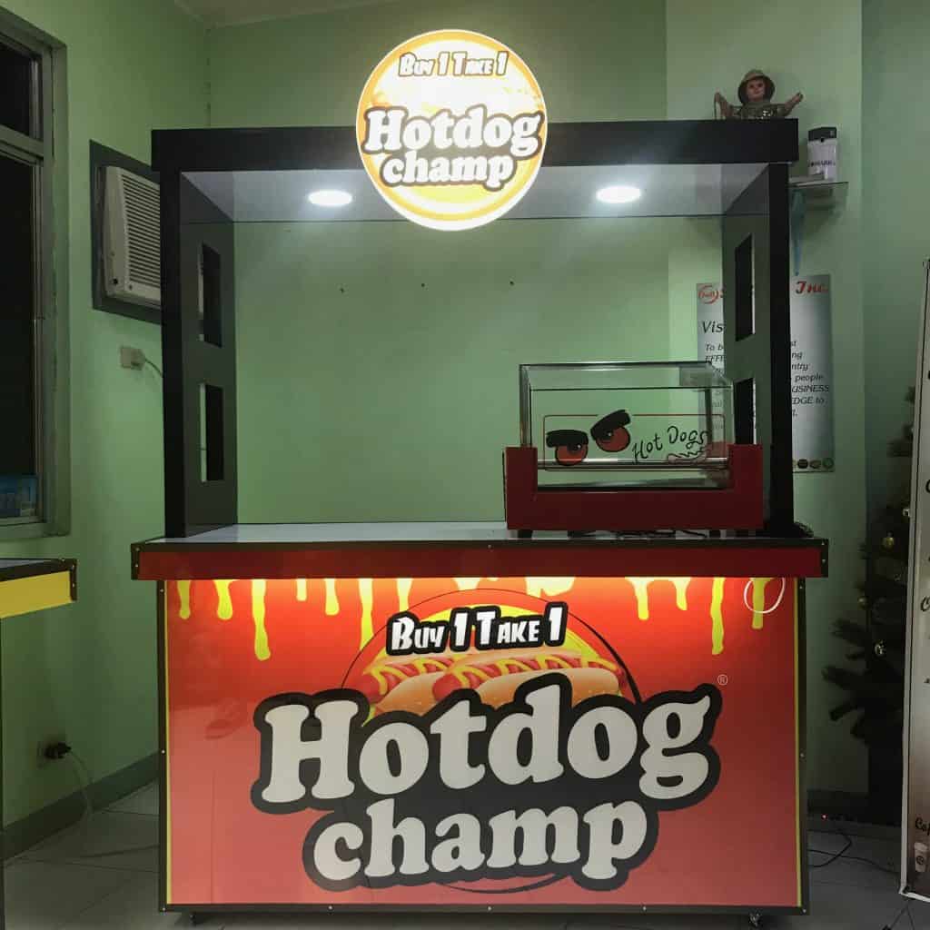 Hotdog Champ Food Cart Franchise