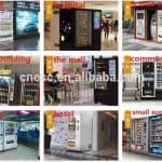 vending machines in operation