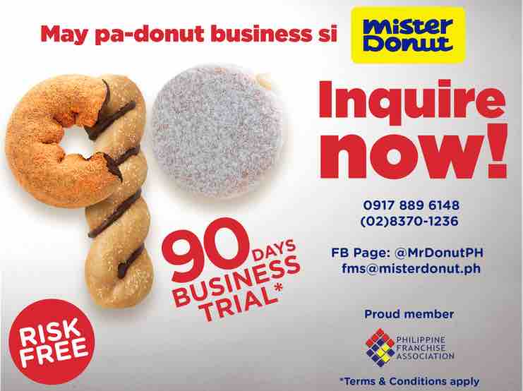 Mister donut Business Trial