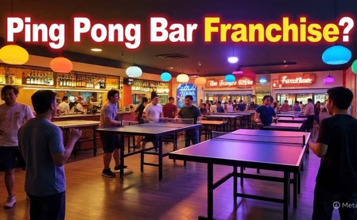 ping pong bar franchise