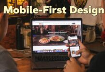 Mobile-First Design: Why It’s Critical for Small Business Success web designer helping a small business owner to design mobile-first website design