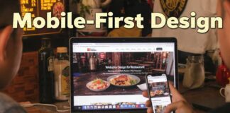 Mobile-First Design: Why It’s Critical for Small Business Success web designer helping a small business owner to design mobile-first website design